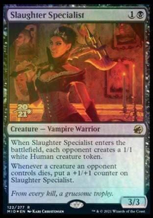 Magic: The Gathering MTG Single Slaughter Specialist [Innistrad: Midnight Hunt Prerelease Promos]