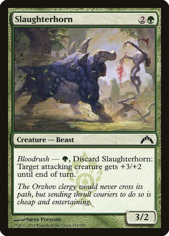 Magic: The Gathering MTG Single Slaughterhorn [Gatecrash]