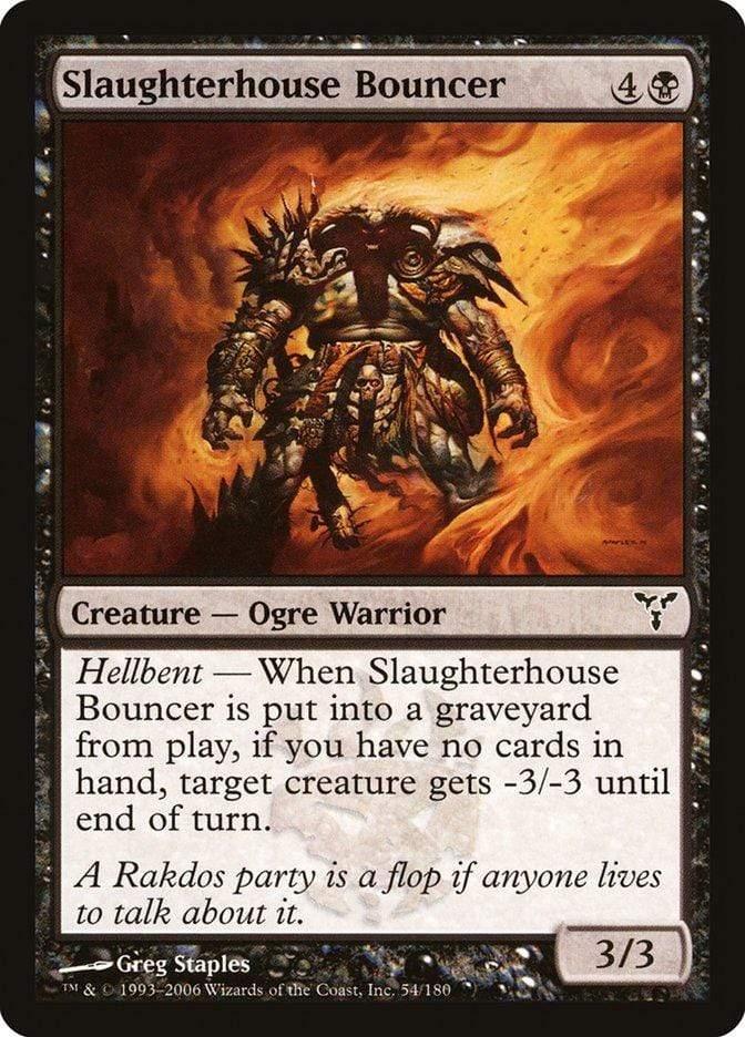 Magic: The Gathering MTG Single Slaughterhouse Bouncer [Dissension]