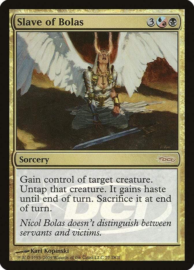 Magic: The Gathering MTG Single Slave of Bolas [Wizards Play Network 2009]