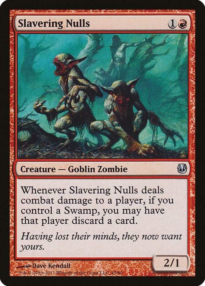 Magic: The Gathering MTG Single Slavering Nulls [Duel Decks: Ajani vs. Nicol Bolas]