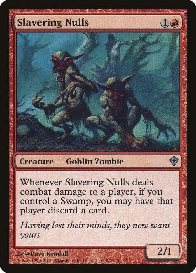 Magic: The Gathering MTG Single Slavering Nulls [Worldwake]