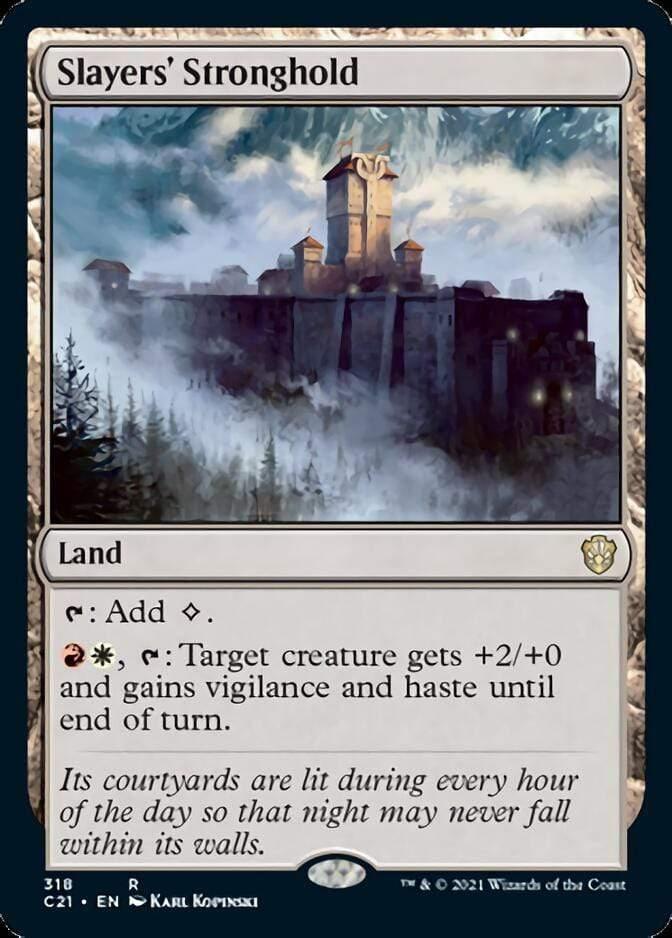 Magic: The Gathering MTG Single Slayers' Stronghold [Commander 2021]