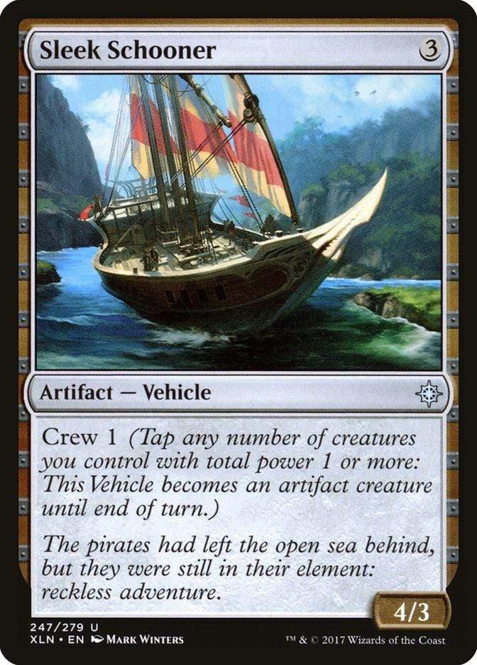 Magic: The Gathering MTG Single Sleek Schooner [Ixalan]