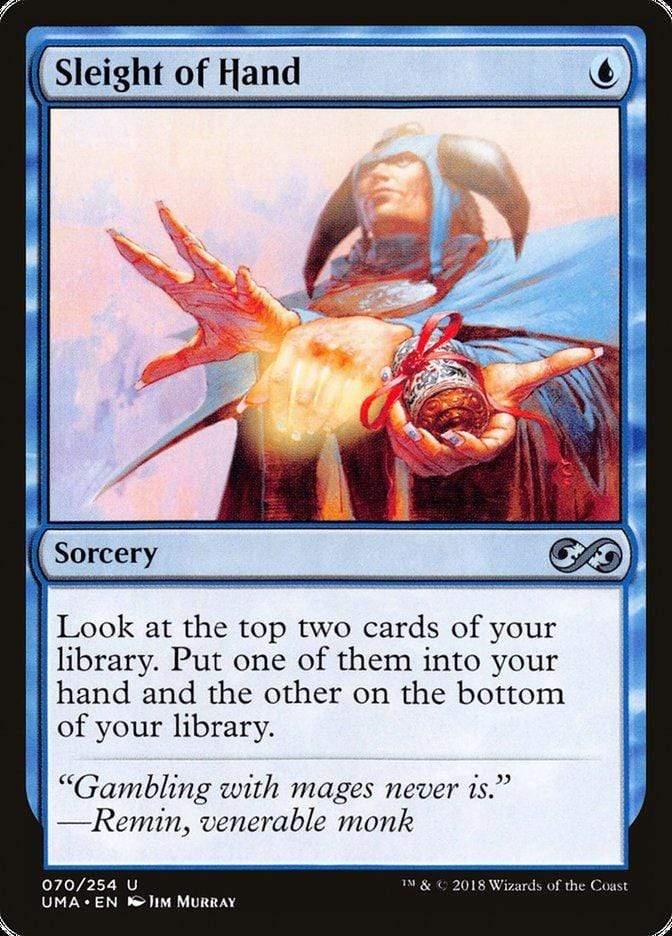 Magic: The Gathering MTG Single Sleight of Hand [Ultimate Masters]