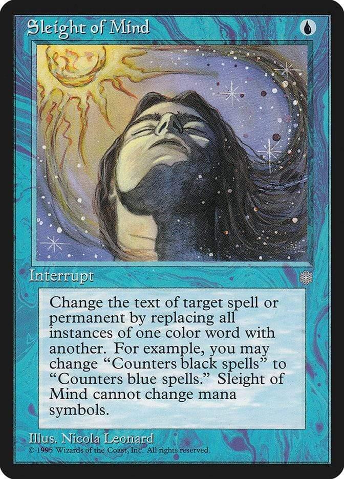 Magic: The Gathering MTG Single Sleight of Mind [Ice Age]