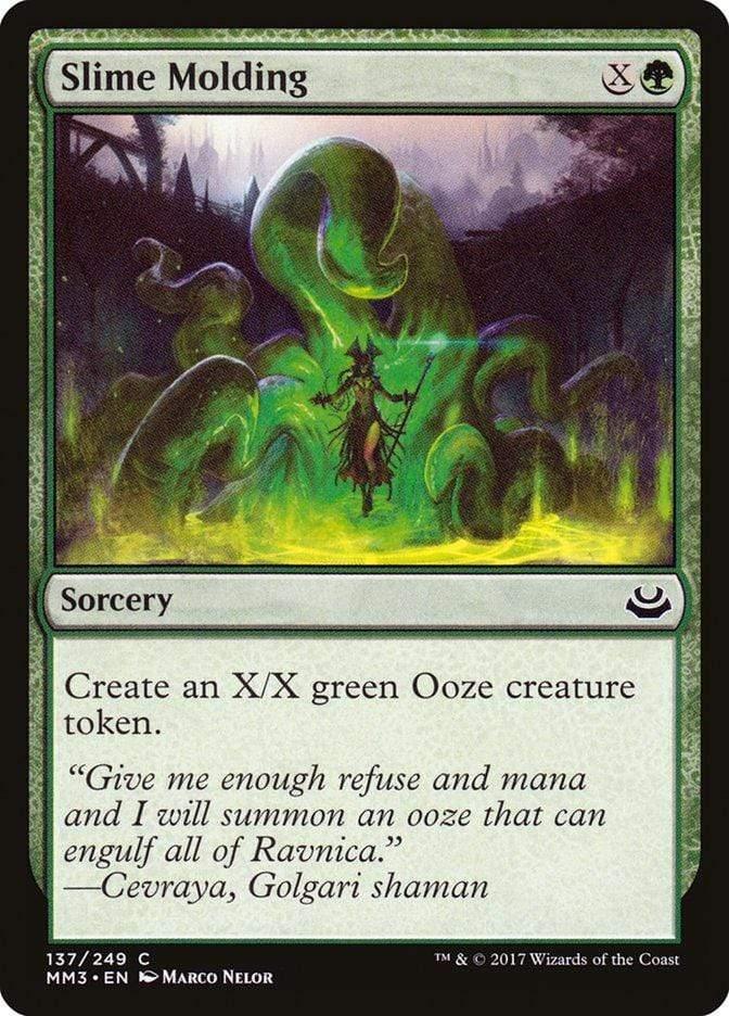 Magic: The Gathering MTG Single Slime Molding [Modern Masters 2017]