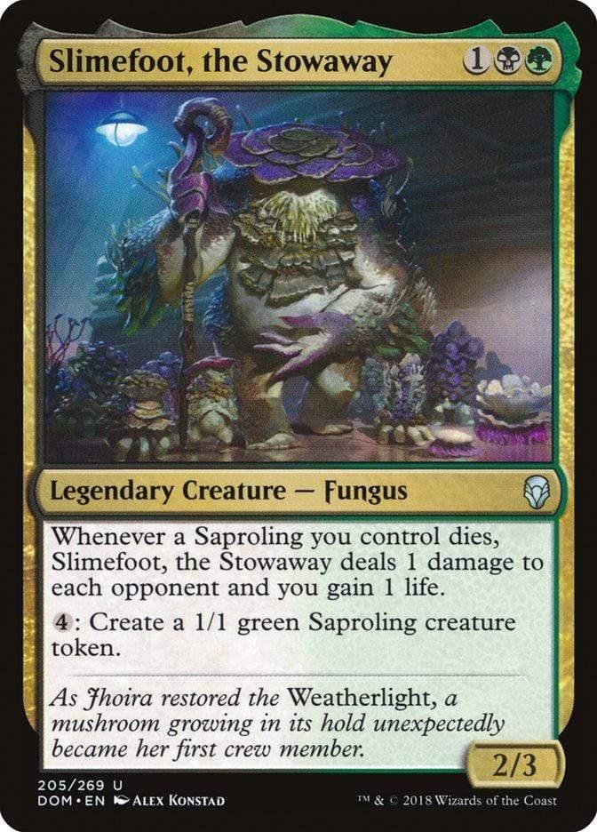 Magic: The Gathering MTG Single Slimefoot, the Stowaway [Dominaria]