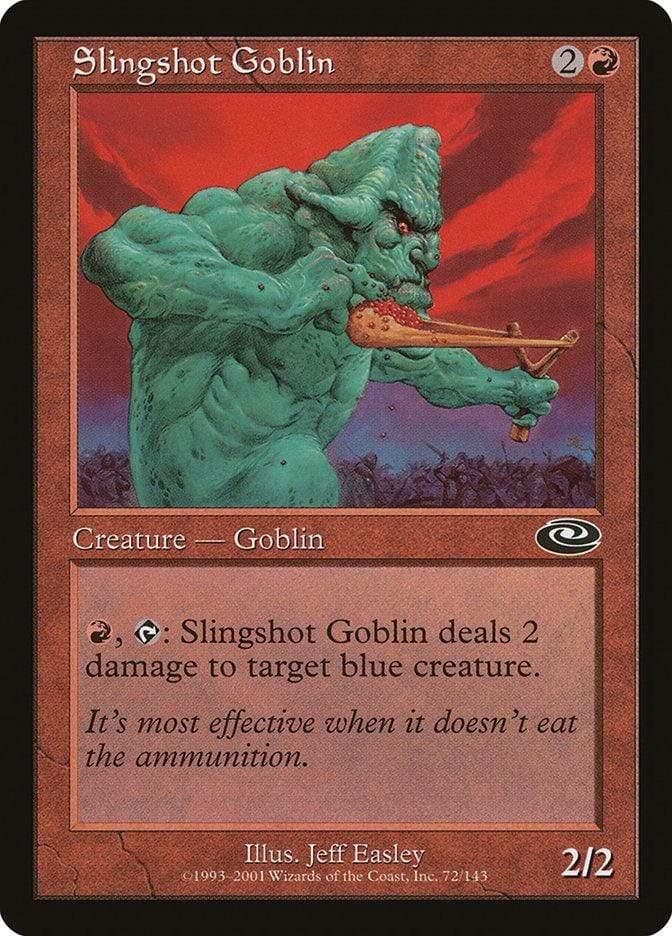 Magic: The Gathering MTG Single Slingshot Goblin [Planeshift]