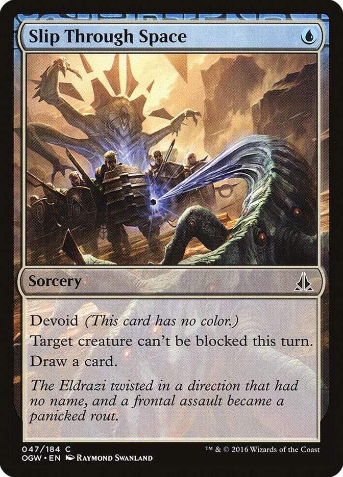 Magic: The Gathering MTG Single Slip Through Space [Oath of the Gatewatch]