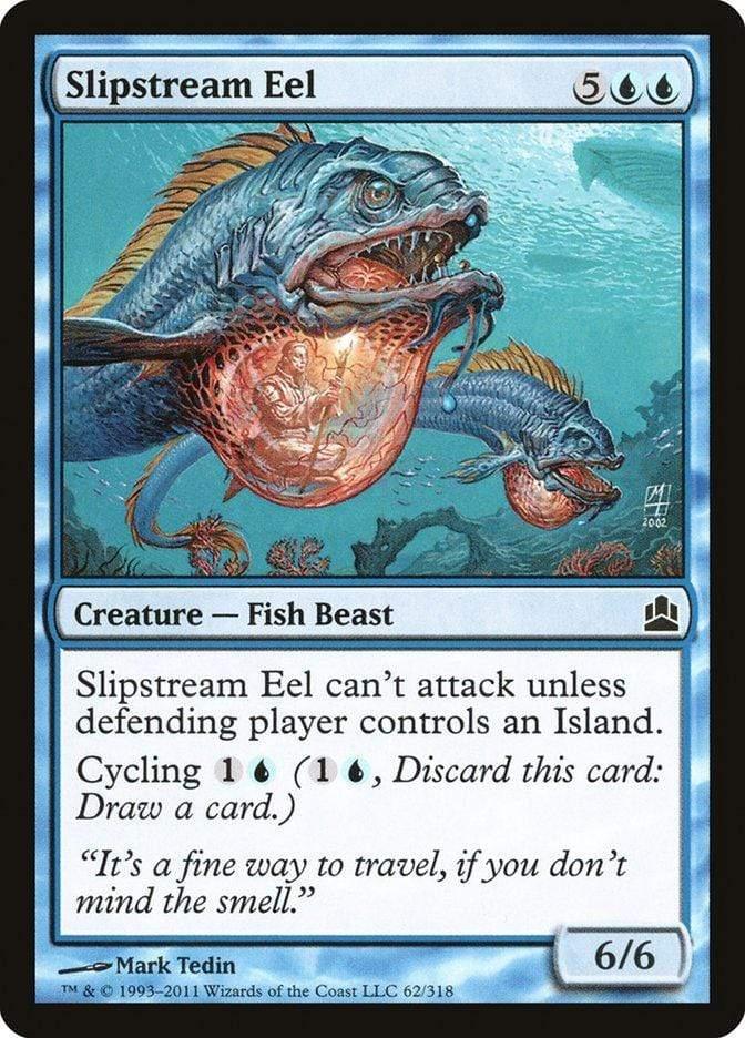 Magic: The Gathering MTG Single Slipstream Eel [Commander 2011]