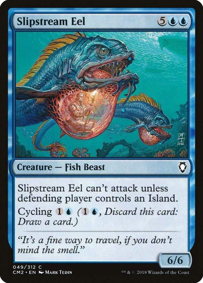 Magic: The Gathering MTG Single Slipstream Eel [Commander Anthology Volume II]