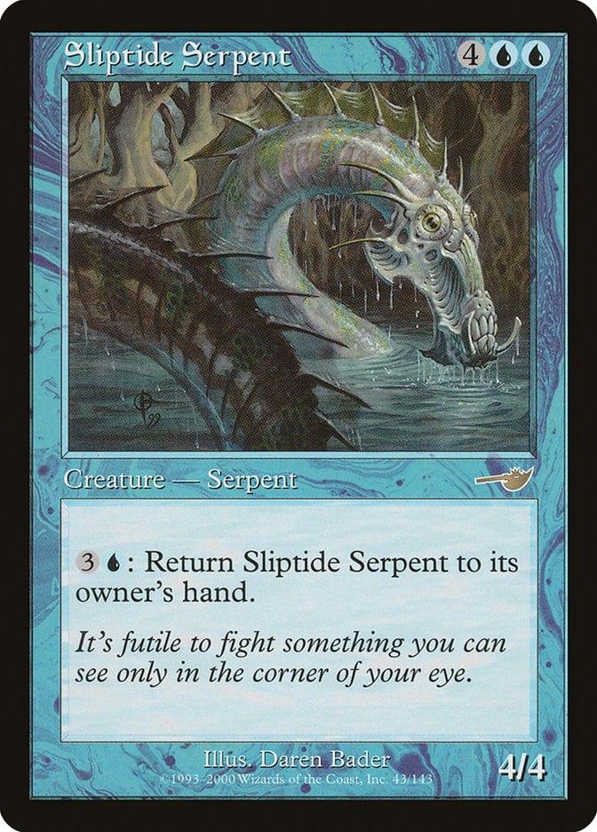 Magic: The Gathering MTG Single Sliptide Serpent [Nemesis]