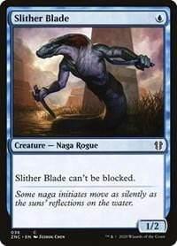 Magic: The Gathering MTG Single Slither Blade [Zendikar Rising Commander]