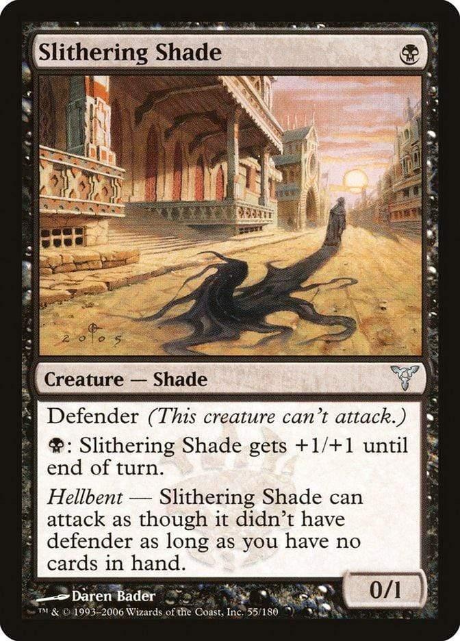 Magic: The Gathering MTG Single Slithering Shade [Dissension]