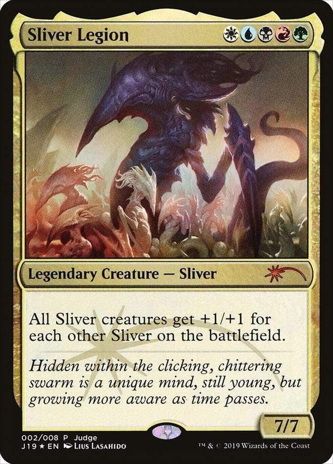 Magic: The Gathering MTG Single Sliver Legion [Judge Gift Cards 2019]