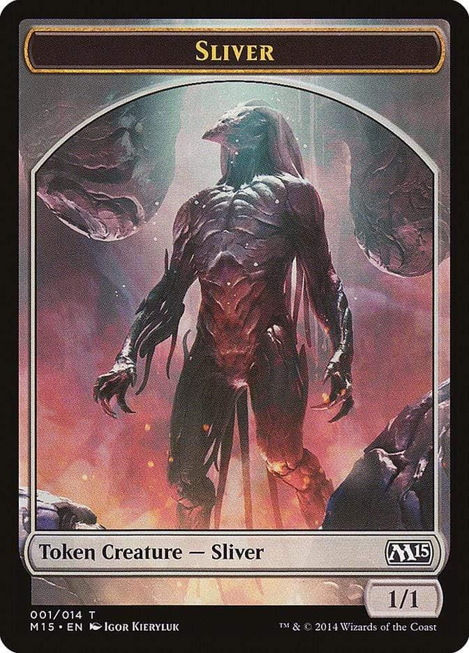 Magic: The Gathering MTG Single Sliver [Magic 2015 Tokens]