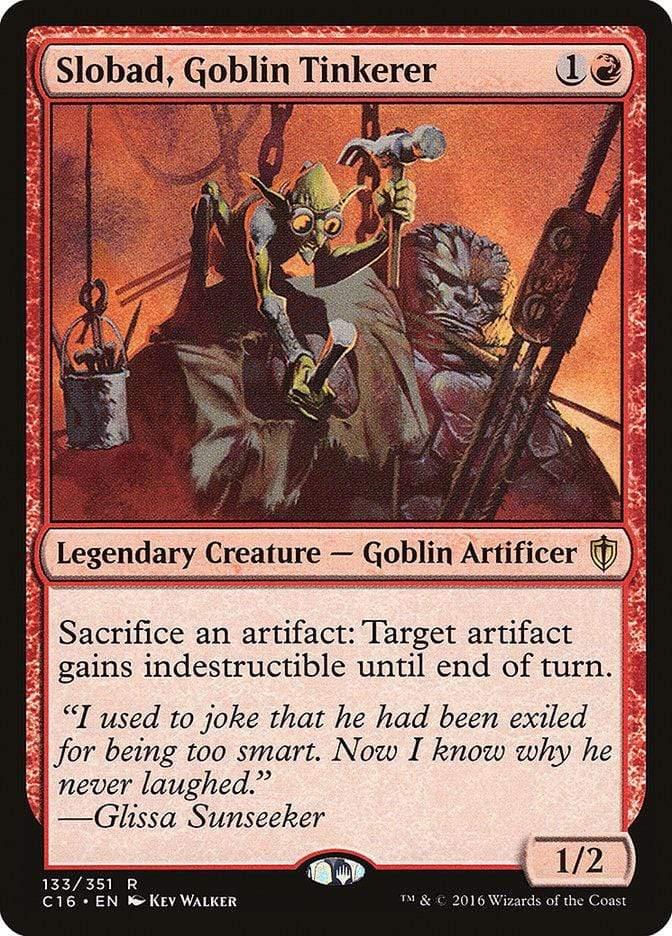 Magic: The Gathering MTG Single Slobad, Goblin Tinkerer [Commander 2016]