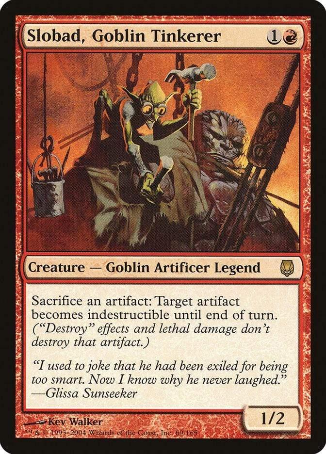 Magic: The Gathering MTG Single Slobad, Goblin Tinkerer [Darksteel]