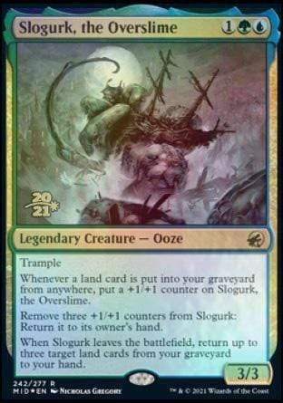 Magic: The Gathering MTG Single Slogurk, the Overslime [Innistrad: Midnight Hunt Prerelease Promos]