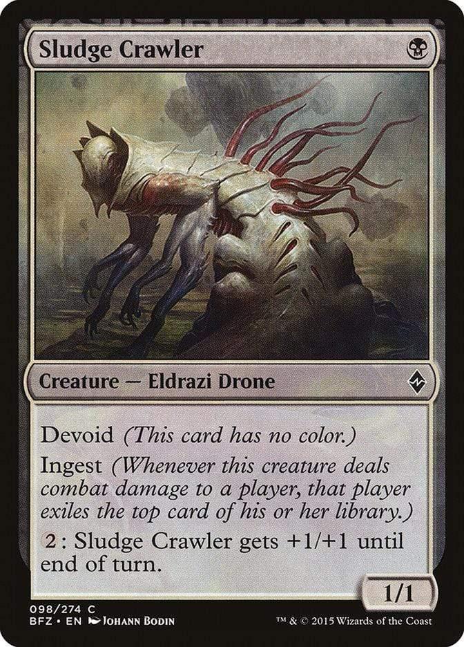 Magic: The Gathering MTG Single Sludge Crawler [Battle for Zendikar]