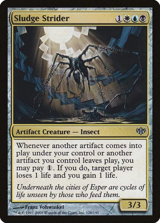 Magic: The Gathering MTG Single Sludge Strider [Conflux]