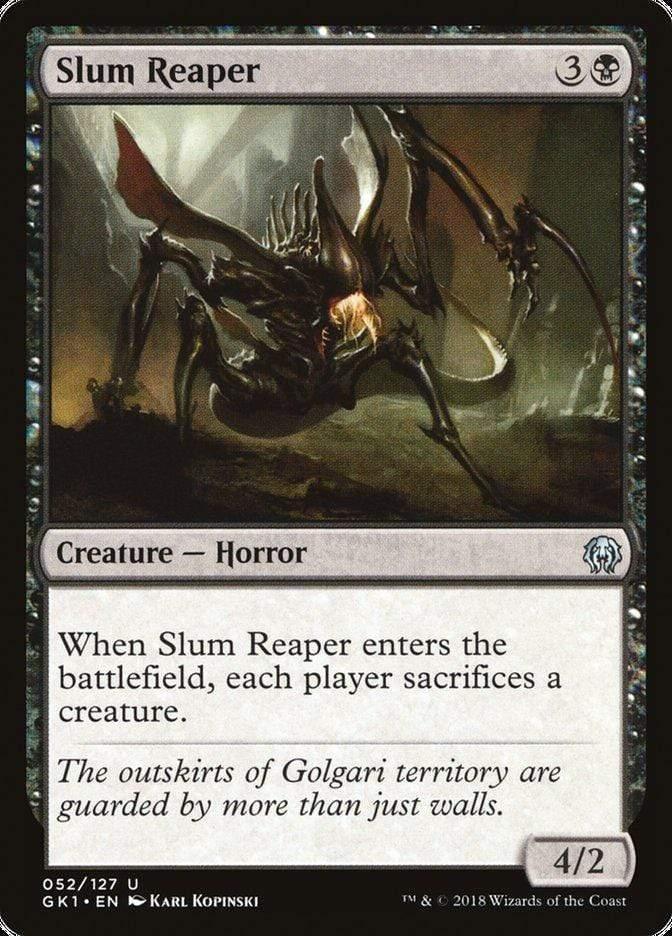 Magic: The Gathering MTG Single Slum Reaper [Guilds of Ravnica Guild Kit]