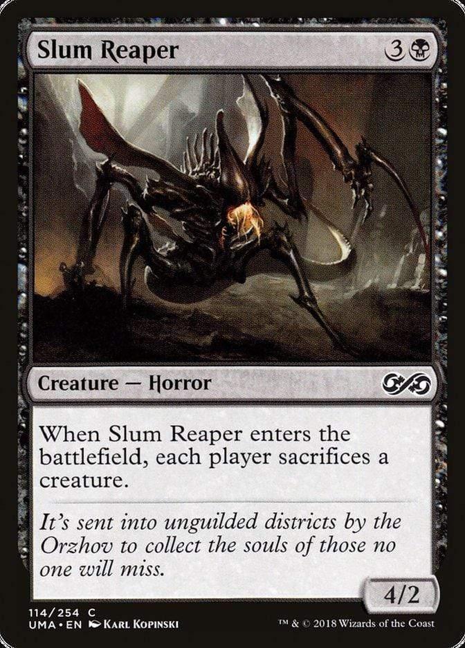 Magic: The Gathering MTG Single Slum Reaper [Ultimate Masters]