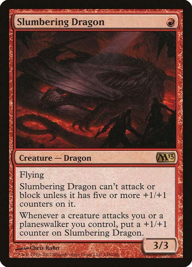 Magic: The Gathering MTG Single Slumbering Dragon [Magic 2013]