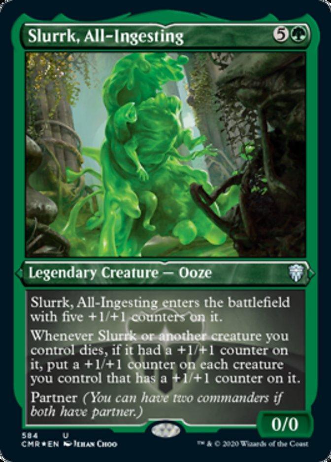 Magic: The Gathering MTG Single Slurrk, All-Ingesting [Commander Legends Etched]