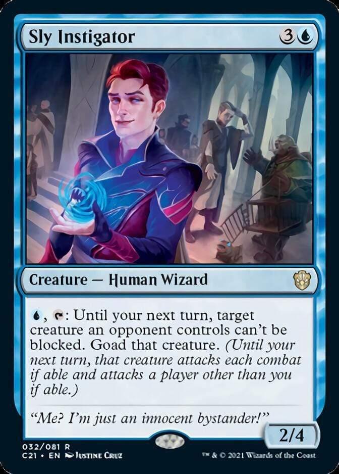 Magic: The Gathering MTG Single Sly Instigator [Commander 2021]