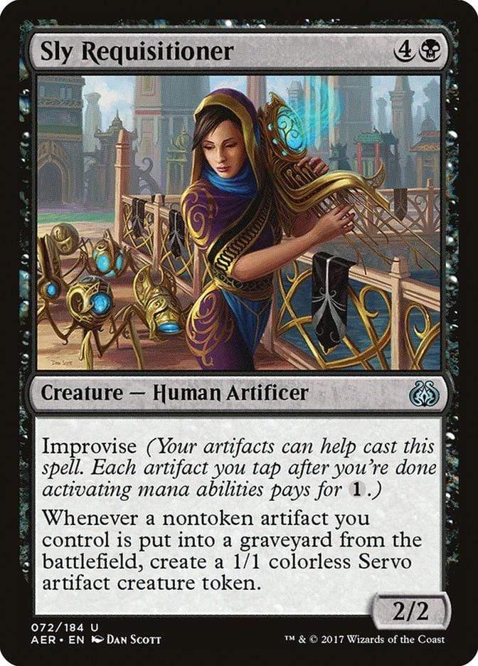 Magic: The Gathering MTG Single Sly Requisitioner [Aether Revolt]