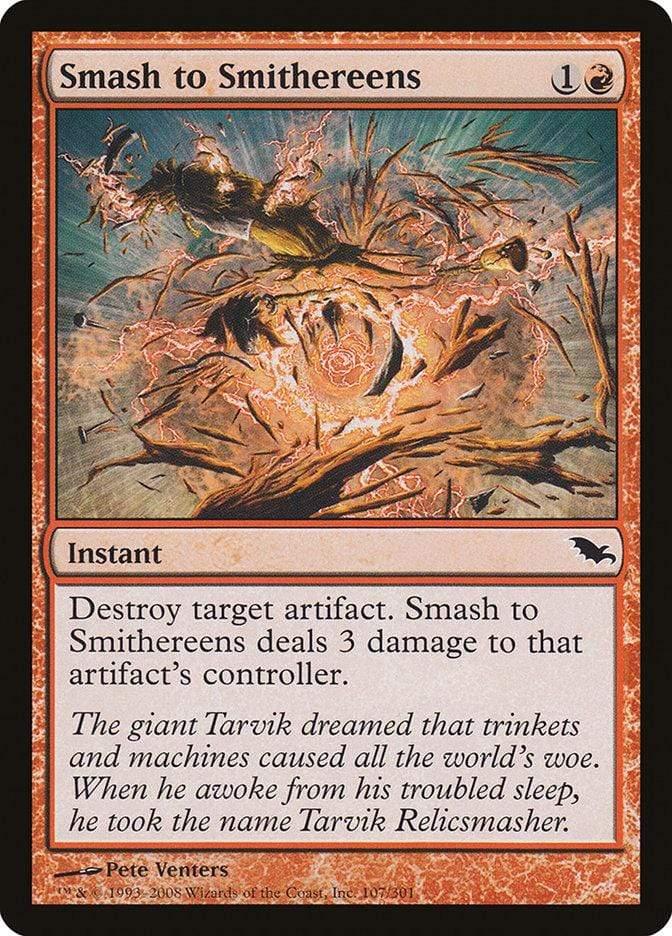 Magic: The Gathering MTG Single Smash to Smithereens [Shadowmoor]