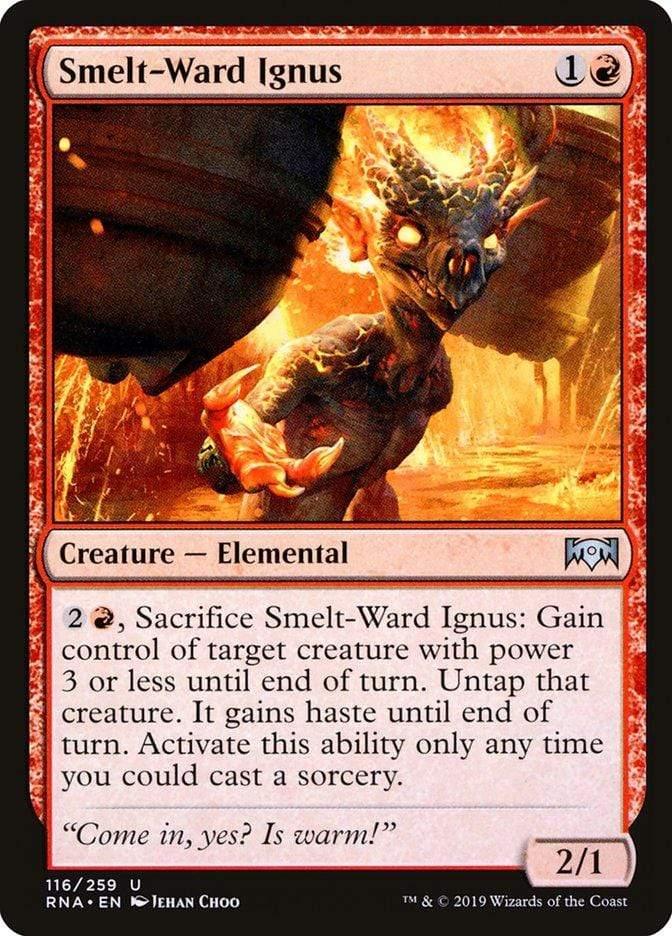 Magic: The Gathering MTG Single Smelt-Ward Ignus [Ravnica Allegiance]