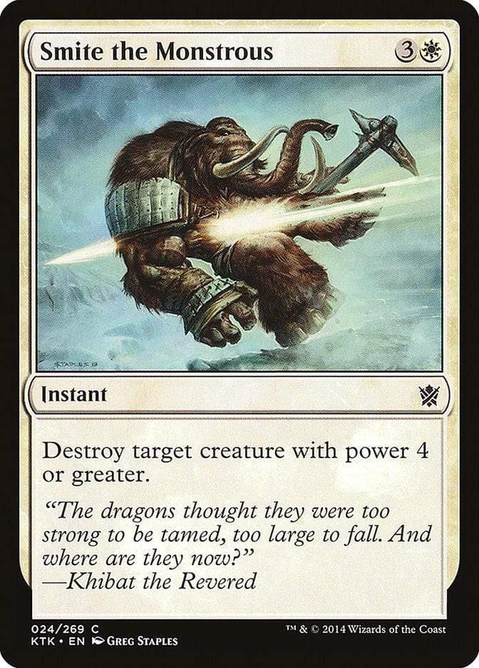 Magic: The Gathering MTG Single Smite the Monstrous [Khans of Tarkir]