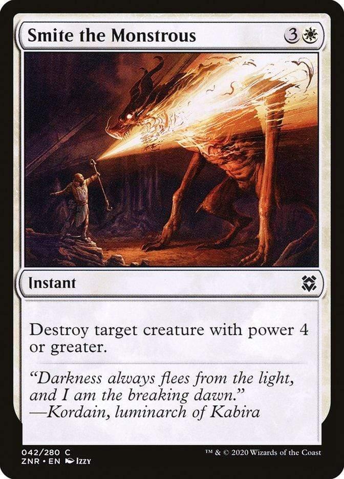 Magic: The Gathering MTG Single Smite the Monstrous [Zendikar Rising]