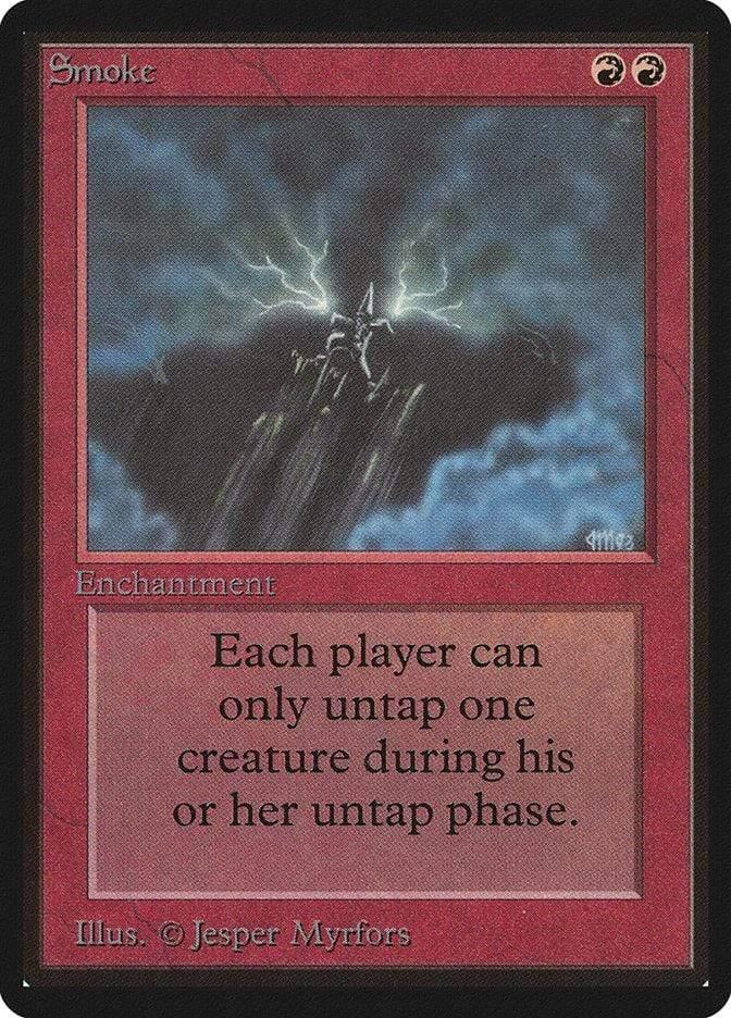 Magic: The Gathering MTG Single Smoke [Limited Edition Beta]