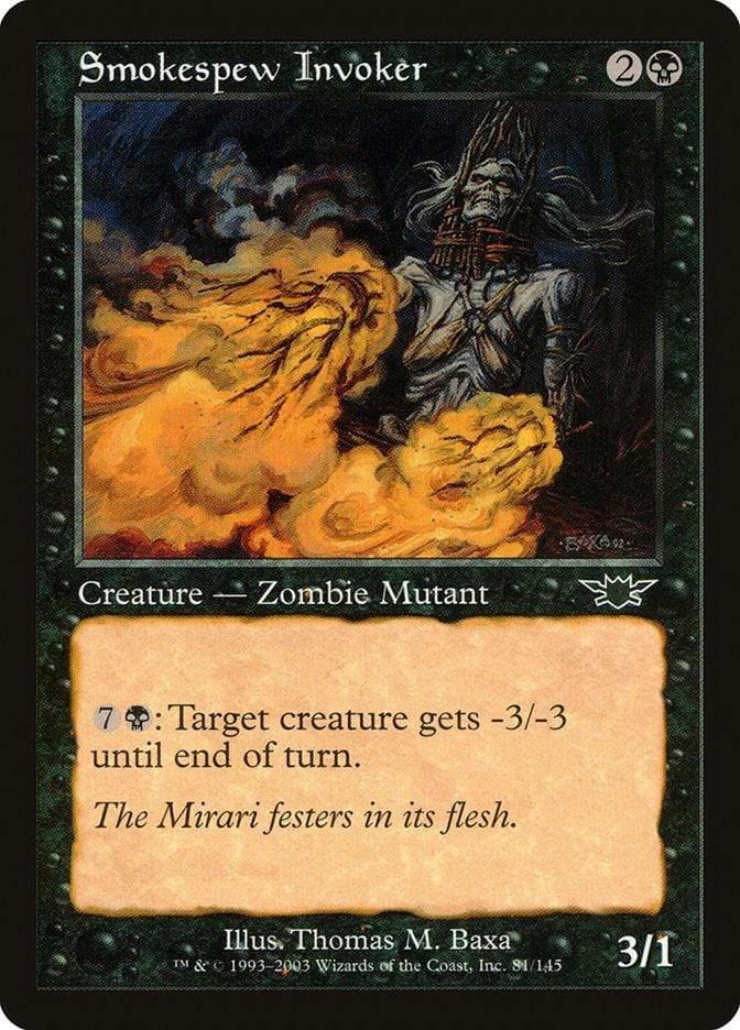 Magic: The Gathering MTG Single Smokespew Invoker [Legions]
