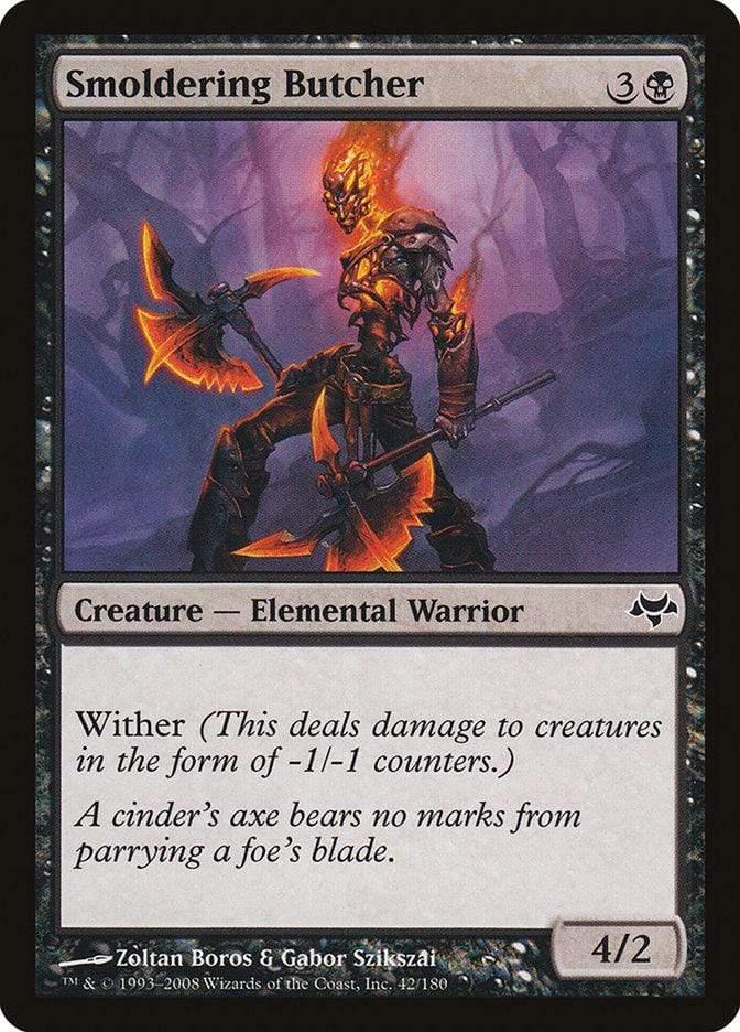Magic: The Gathering MTG Single Smoldering Butcher [Eventide]