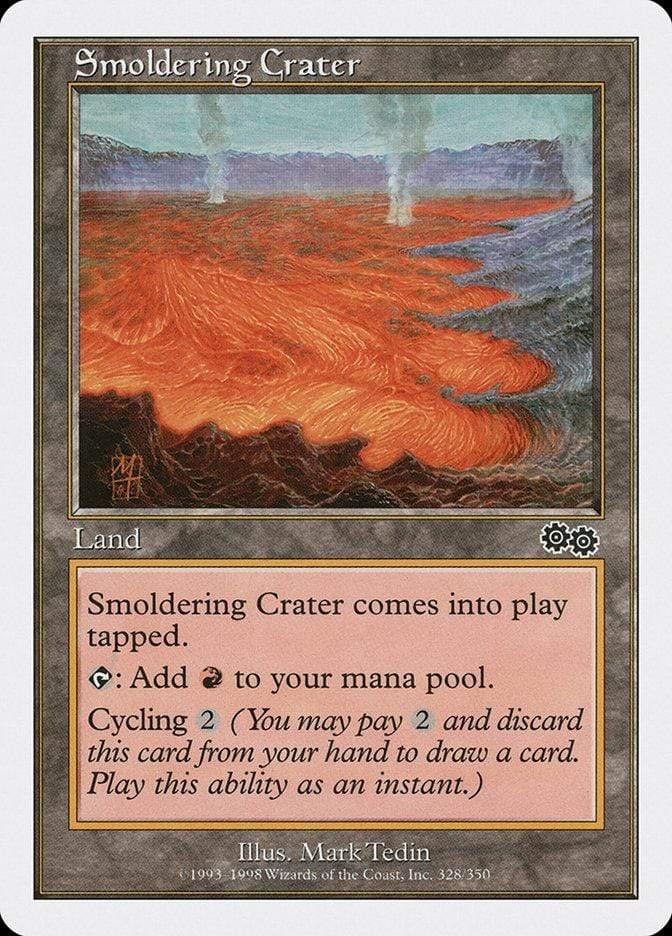 Magic: The Gathering MTG Single Smoldering Crater [Anthologies]