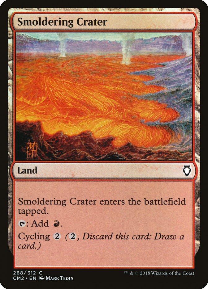 Magic: The Gathering MTG Single Smoldering Crater [Commander Anthology Volume II]