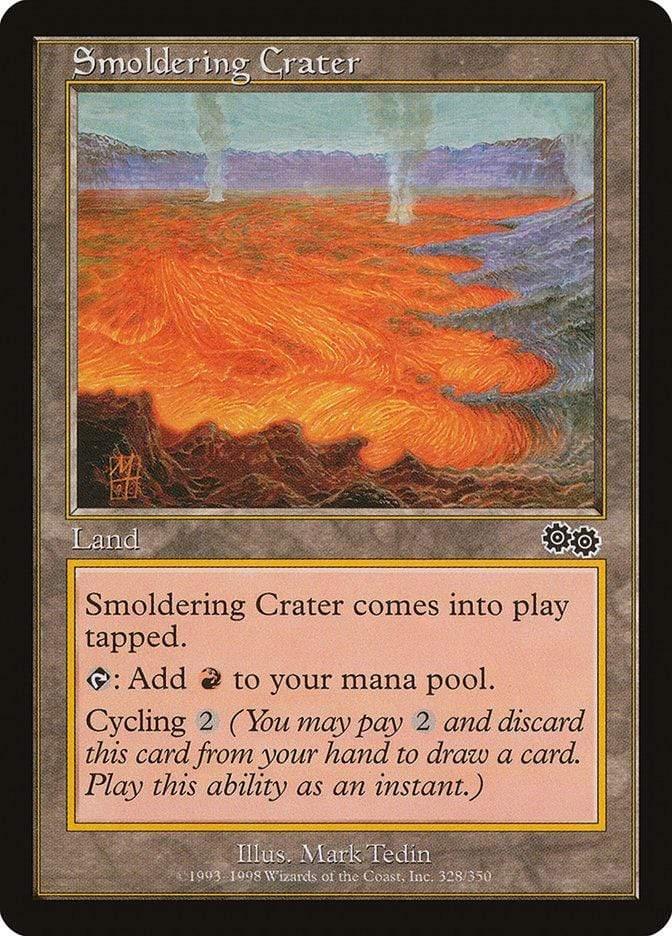 Magic: The Gathering MTG Single Smoldering Crater [Urza's Saga]