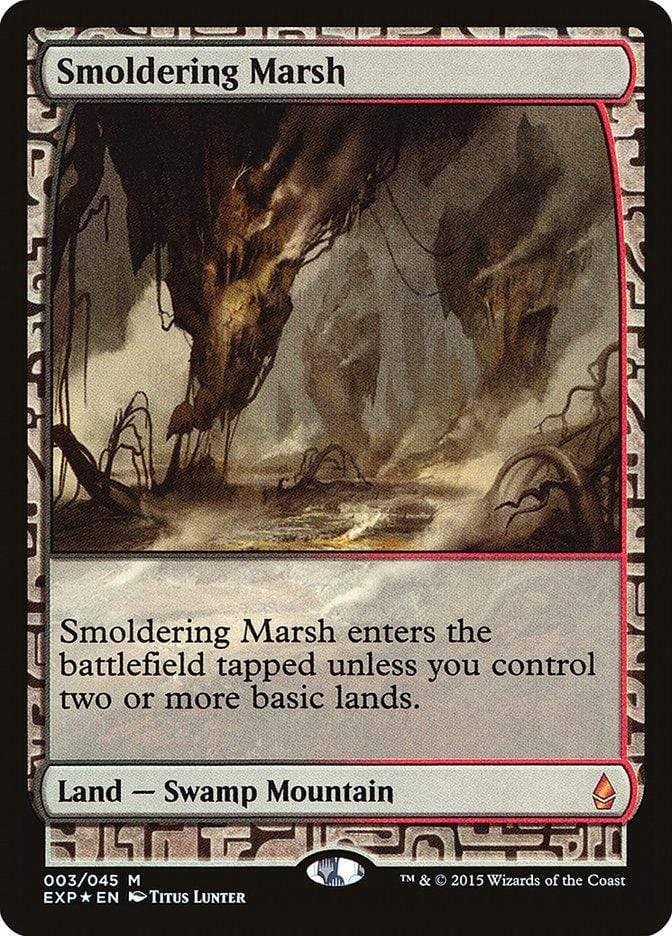 Magic: The Gathering MTG Single Smoldering Marsh [Zendikar Expeditions]
