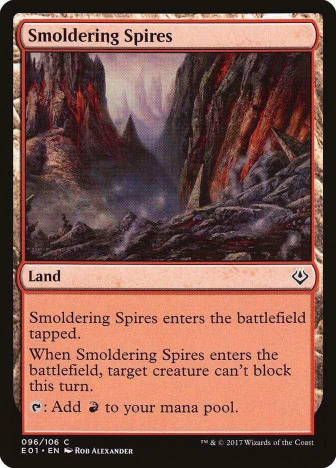 Magic: The Gathering MTG Single Smoldering Spires [Archenemy: Nicol Bolas]