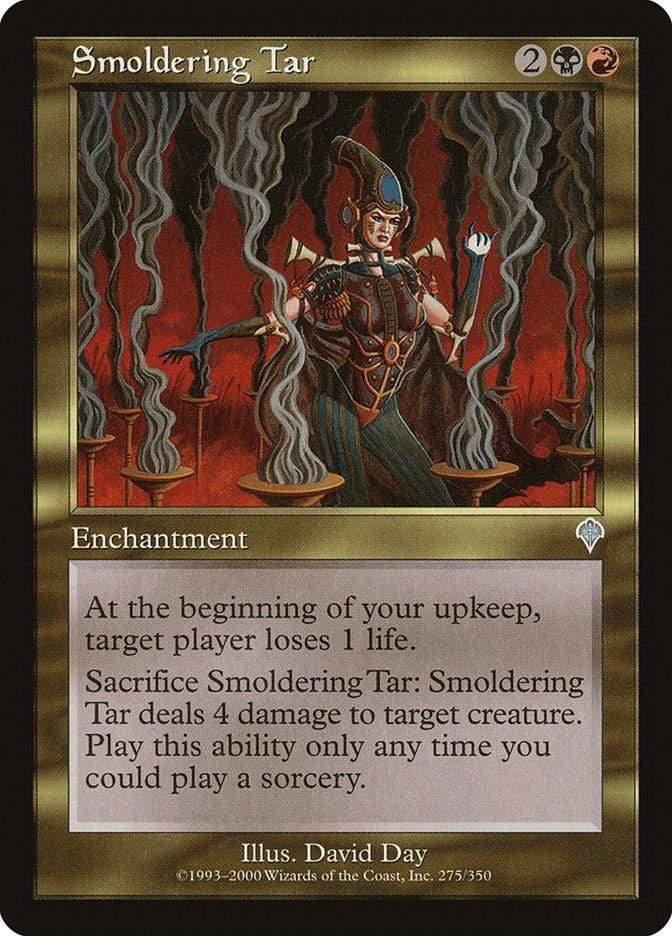 Magic: The Gathering MTG Single Smoldering Tar [Invasion]