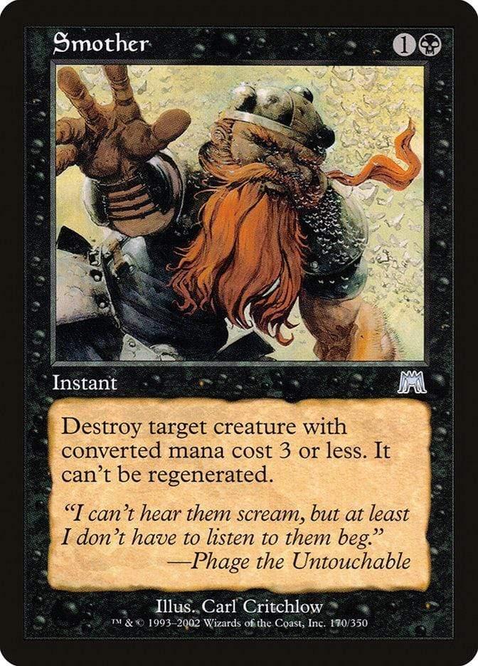 Magic: The Gathering MTG Single Smother [Onslaught]