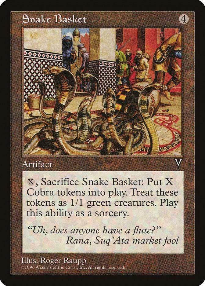Magic: The Gathering MTG Single Snake Basket [Visions]
