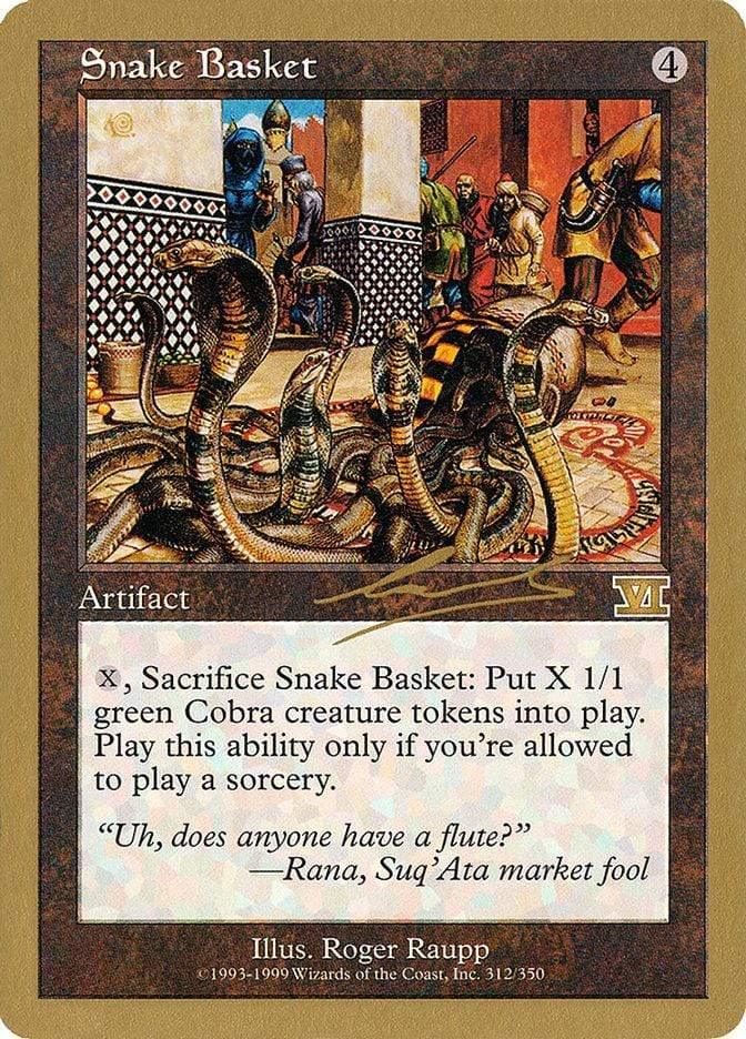 Magic: The Gathering MTG Single Snake Basket [World Championship Decks 2000]
