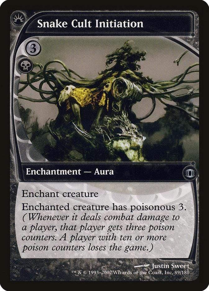 Magic: The Gathering MTG Single Snake Cult Initiation [Future Sight]