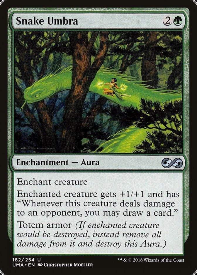 Magic: The Gathering MTG Single Snake Umbra [Ultimate Masters]